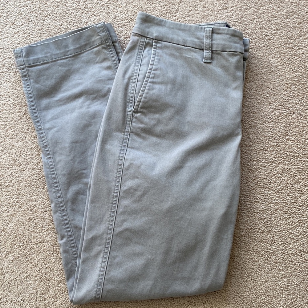 J. Crew, high-rise girlfriend chino